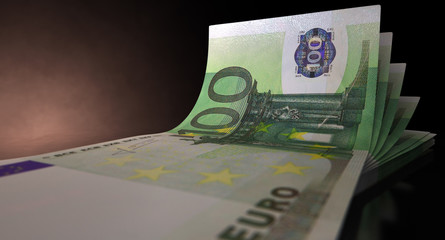 Euro Bank Notes Spread