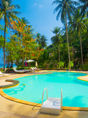 Blue Luxury Tourist Dream