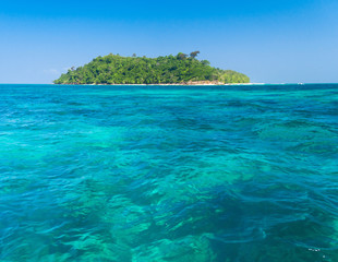 Blue Atoll Idyllic Lagoon