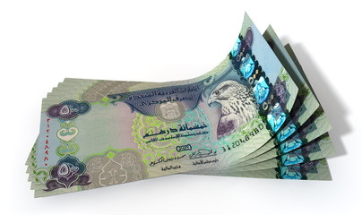 Dirham Bank Notes Spread