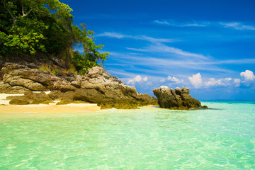Obraz premium Serene Waters Vacation Wallpaper