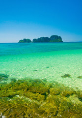 Fototapeta premium Lagoon Seascape Sands of White