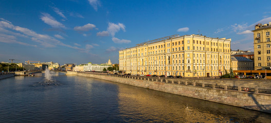 Vodootvodny Canal in Moscow, Russia