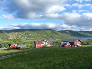 Village de Geilo en Norvège