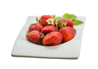 Ripe strawberry
