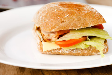 sandwich with chicken