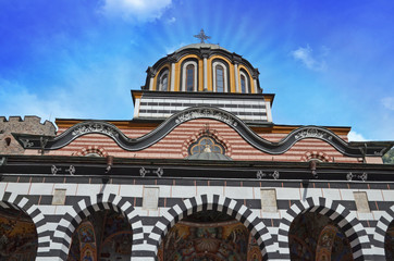 Fototapeta na wymiar Rila Monastery, Bulgaria
