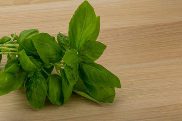 Basil leaves