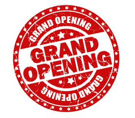 grand opening stamp