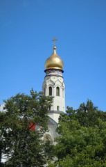 Fototapeta na wymiar Title: Riga Grebenshchikov Communities Prayer-house (Latvia)