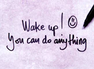 motivational message wake up