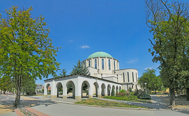 Mohacs - The Air Battle Memorial Church, Hungary