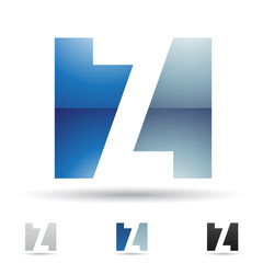 Abstract icon for letter Z