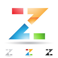 Abstract icon for letter Z