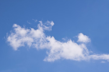 Blue sky and clouds