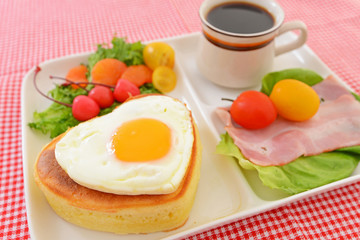 美味しそうな朝食
