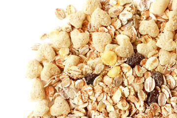 Muesli and oatmeal - healthy food