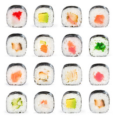 Sushi collage