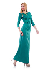 Young woman in fashion concept