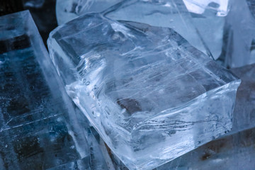 ice transparent blocks