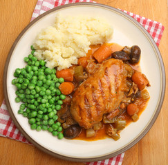 Casseroled Chicken Breast Dinner