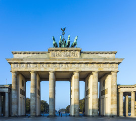 Brandenburg Gate (Brandenburger Tor) in Berlin © travelview