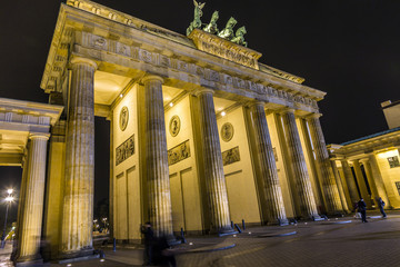 Brandenburg Gate (Brandenburger Tor) in Berlin