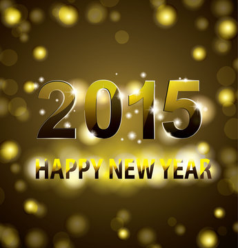 New Year 2015 in  luxury style