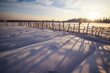 Fototapete Winter Winter landscape