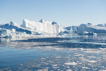 Crédence de cuisine en verre imprimé Arctique Bel iceberg
