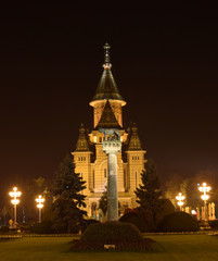 Fototapeta na wymiar Orthodox Cathedral Timisoara