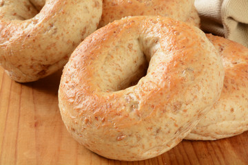 Multi grain bagels