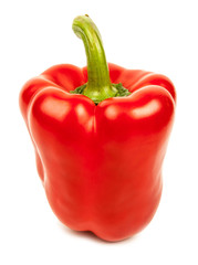 Sweet pepper isolated on a white background
