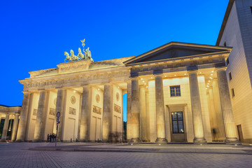 Obraz premium Berlin Brandenburg Gate, Germany