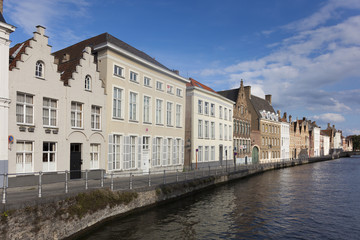 Fototapeta na wymiar Architecture of Bruges, West Flanders, Belgium