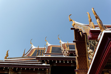 Thai temple roof