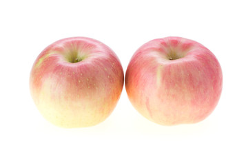apple fuji isolated on white background