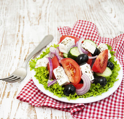 Fresh Greek salad