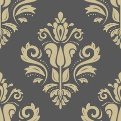 Orient Seamless Vector Pattern. Abstract Background