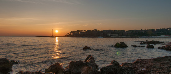 Cap d'Antibes au petit matin - sunrise
