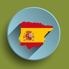 Spain flat icon