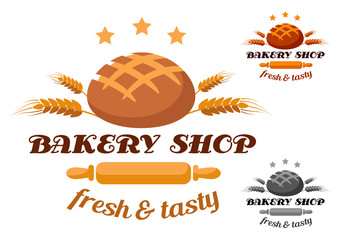 Bakery Shop label or badge