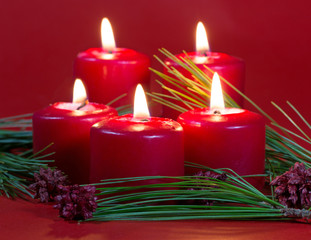 Five Burning Candles