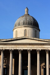 The National Galley, London against blue sky