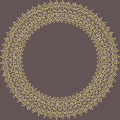Orient Vector Pattern. Abstract Background