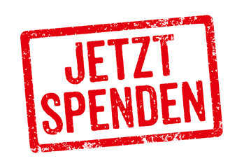 Roter Stempel - Jetzt spenden