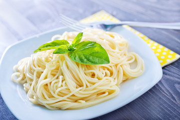 boiled pasta