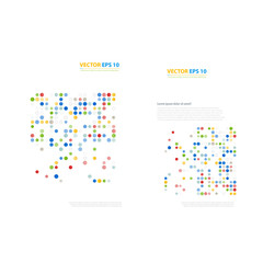 Flyer template back and front design.