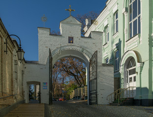 Киевская лавра. осень. утро