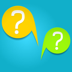 Vector speech bubbles